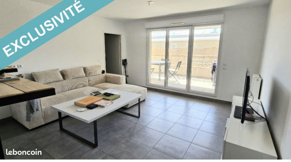 Vente Appartement Coup de coeur-T2 récent avec exceptionnelle terrasse de 40m² Gardanne