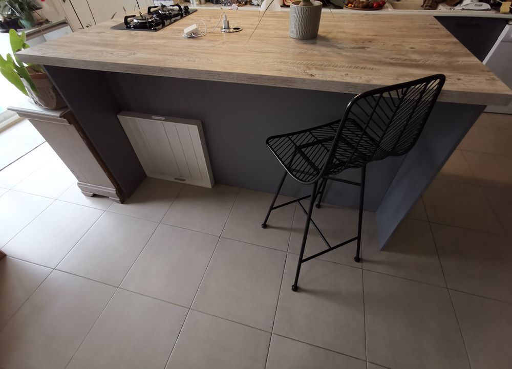 &icirc;lot central cuisine +plaque de cuisson gaz Meubles