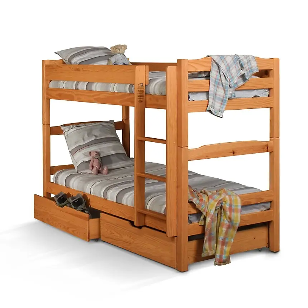 LITS JUMEAUX en bois CAMIF Mobilier enfants