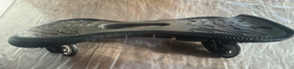 SKATEBOARD OXELO TYPE WAVE BOARD 2 ROUES Sports