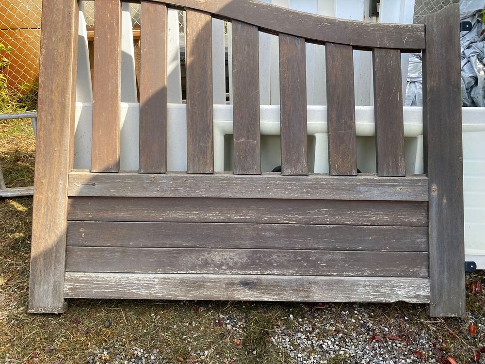 portail en PVC excellent etat Jardin