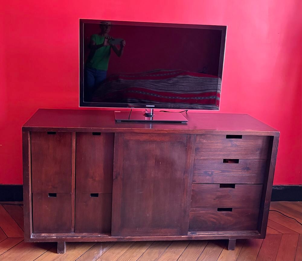 Superbe meuble en bois massif €" Style contemporain €" Nombreux rangements Meubles