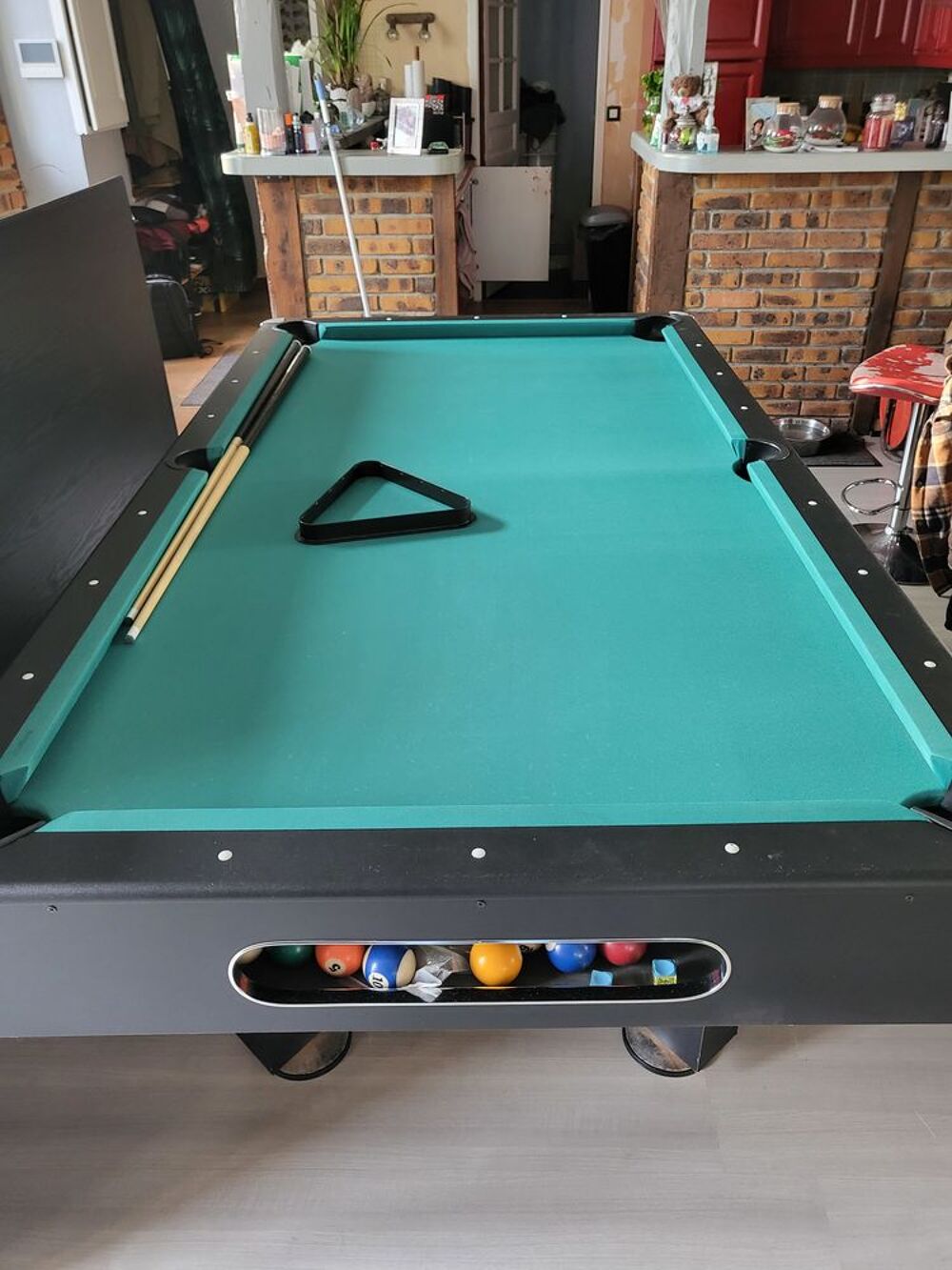 Billard am&eacute;ricain convertible en table Sports
