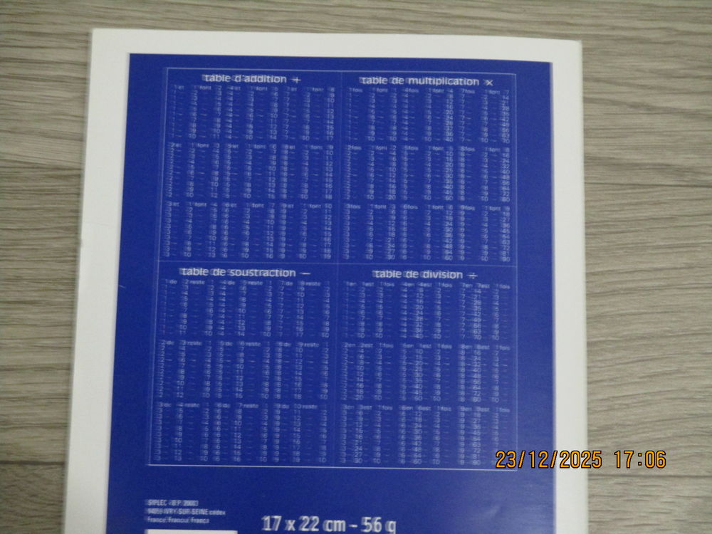 Cahier d'&eacute;cole Bricolage