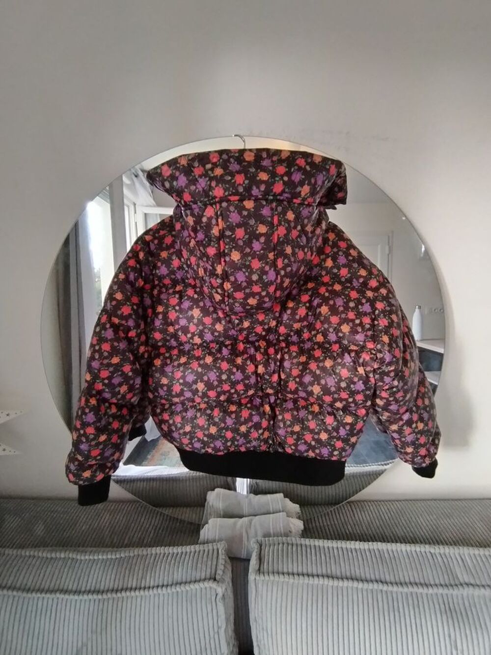 Doudoune chaude grande capuche The Kooples taille 1 / S / 36 Vêtements