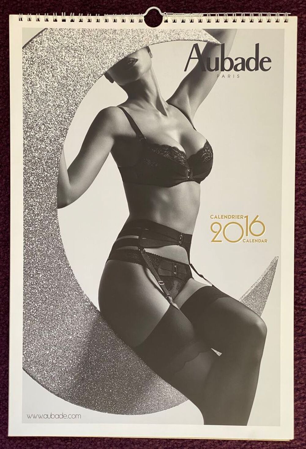 Aubade Lingerie Calendrier 2016 