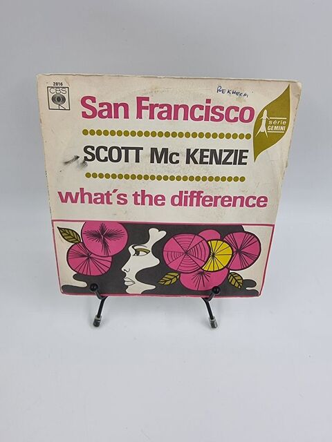 Vinyle 45 tours Scott Mc Kenzie : San Francisco / What's... 1 Vulbens (74)