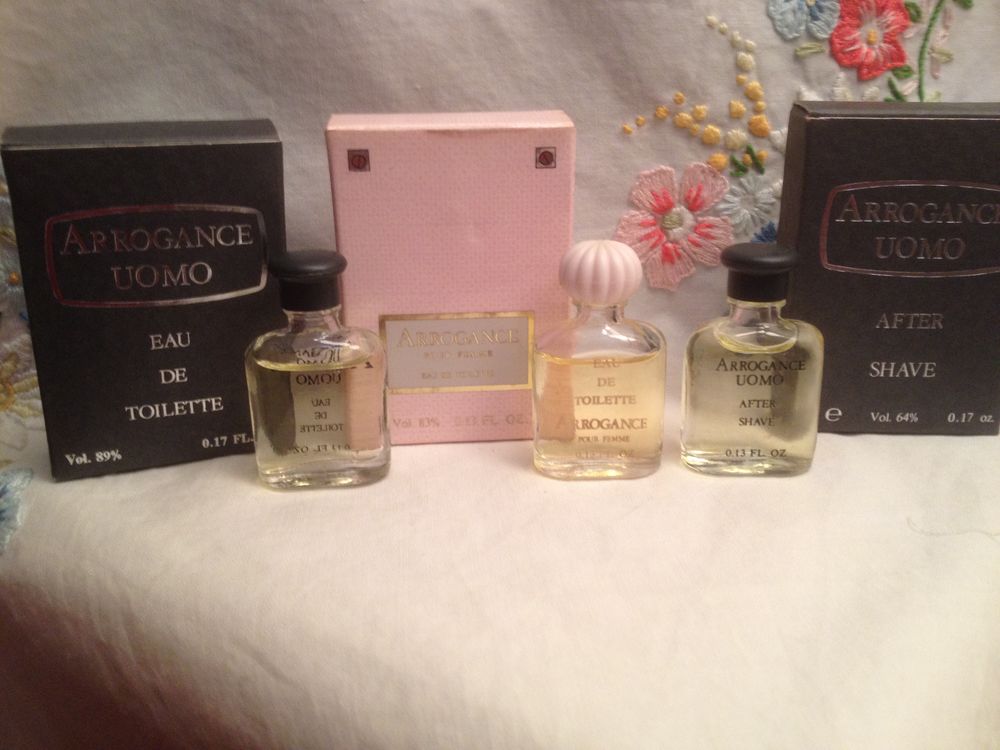 Miniatures de parfum. 