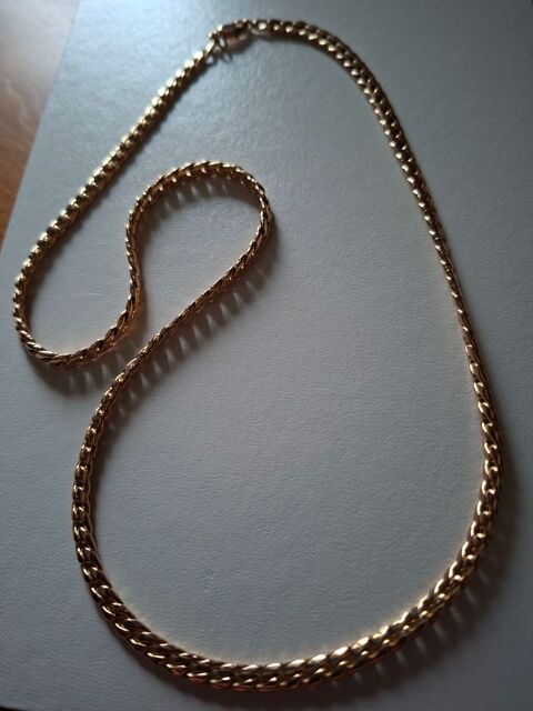 Collier maille plaqu� or 25 Charleville-M�zi�res (08)