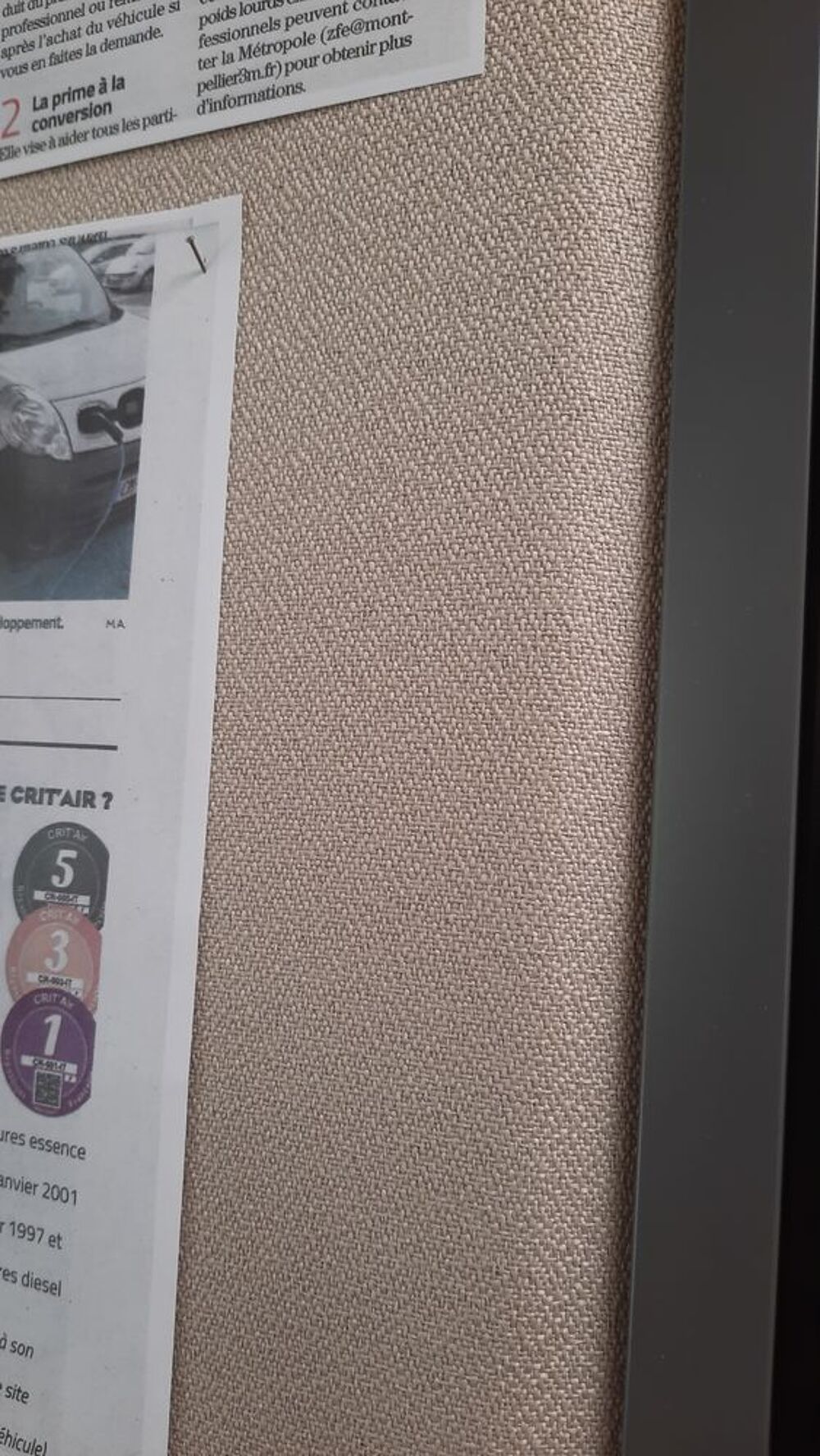 2 Cloisons acoustiques de bureau, sur pieds Meubles