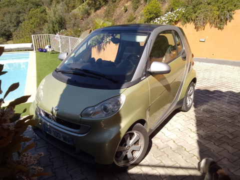 Smart ForTwo Smart Cabrio 1.0 71ch mhd Pulse 2009 occasion Hy&egrave;res 83400