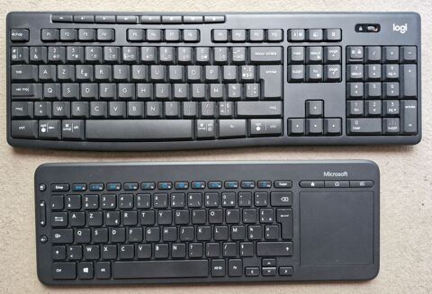 Claviers sans fil LOGITECH & MICROSOFT Thiais (94)