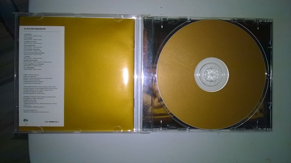 CD Alain Souchon 
Au Ras Des P&acirc;querettes
1999 CD et vinyles