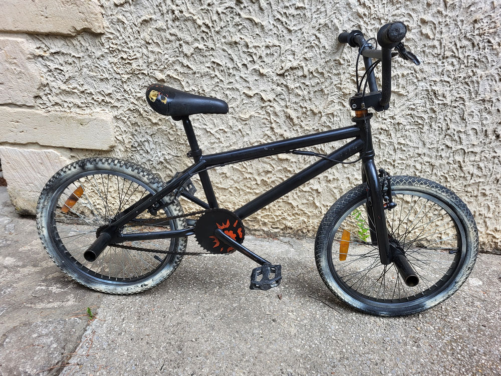 V&eacute;lo BMX enfant -ado gris-noir Vélos