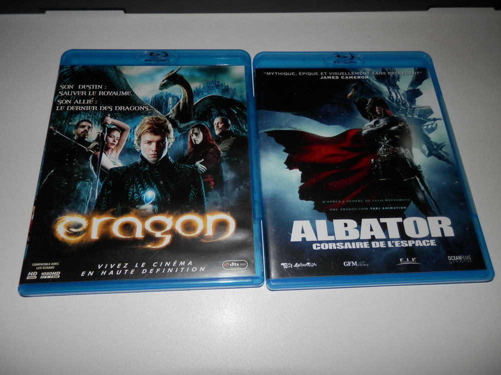 2 BLU RAY DE " ERAGON " et " ALBATOR " DVD et blu-ray