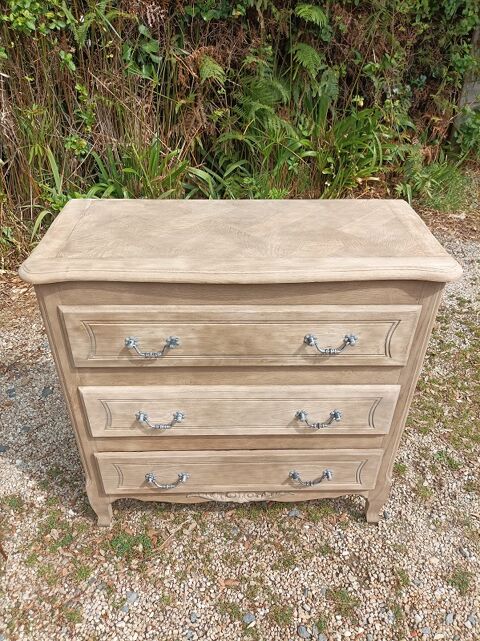 Commode 3 tiroirs bois massif Aro-gomm meuble DP 0823401 b 135 Ploubazlanec (22)