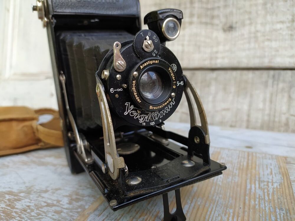 Ancien Appareil Photo Voigtlander Jubilar ca1930
