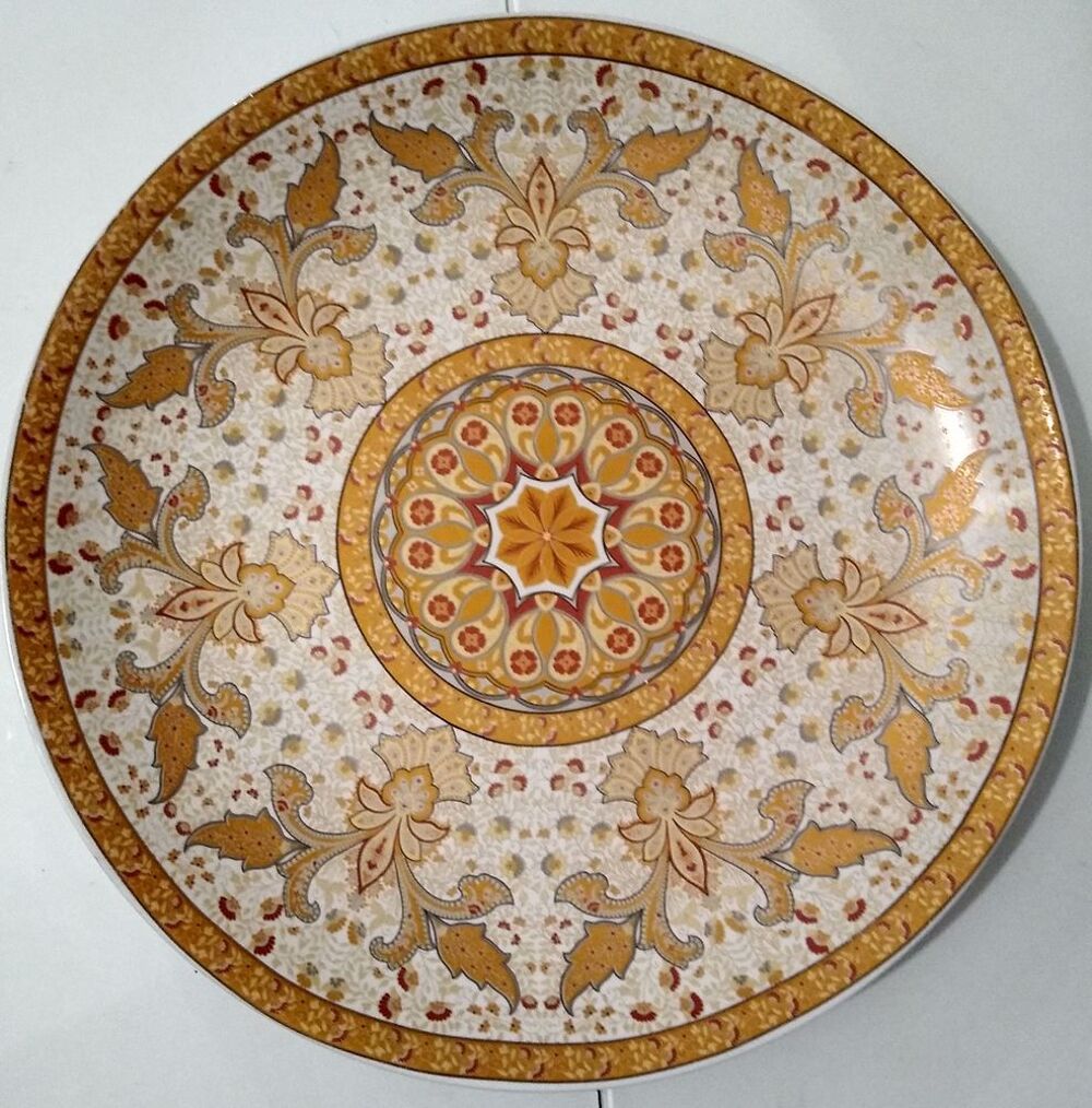 Grand plat rond Décoration