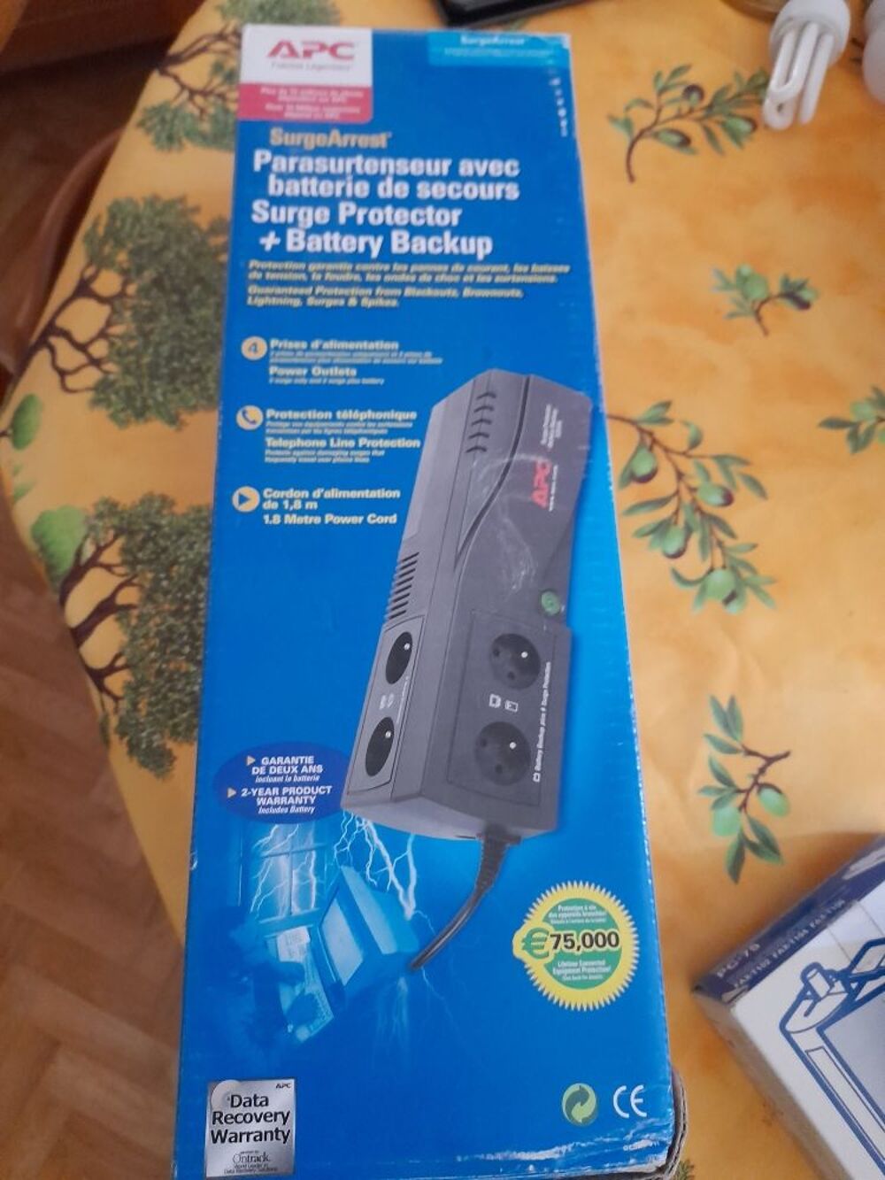 un parasurtenseur avec batterie de secour Accessoires
