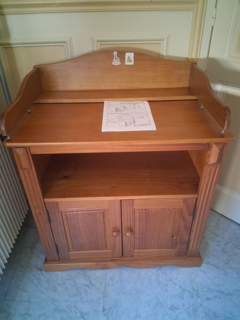 Table &agrave; langer commode Puériculture