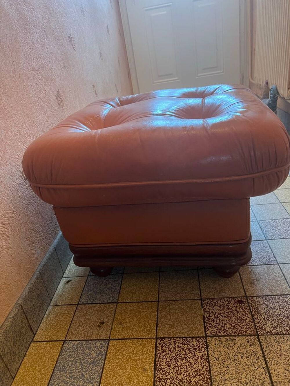 pouf cuir Meubles