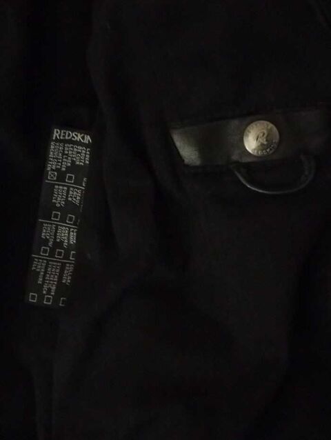 veste en cuir vintage Redskins black stone dition limite 70 Salon-de-Provence (13)