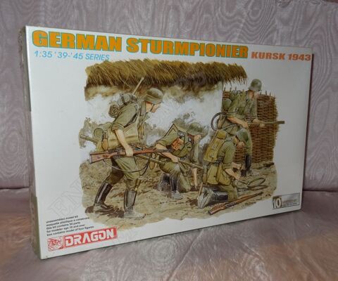 DRAGON 6174 GERMAN STURMPIONIER KURSK 1943 NEUF BO 12 Sergines (89)