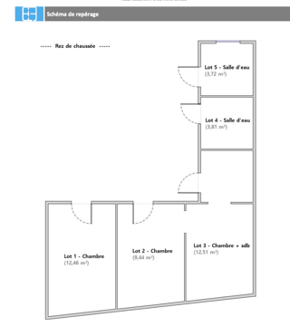  Appartement � vendre 2/3 pi�ces 41 m�