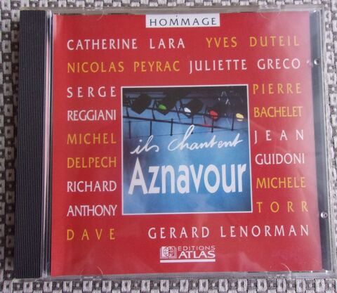 CD Ils chantent AZNAVOUR 4 Bthencourt-sur-Mer (80)