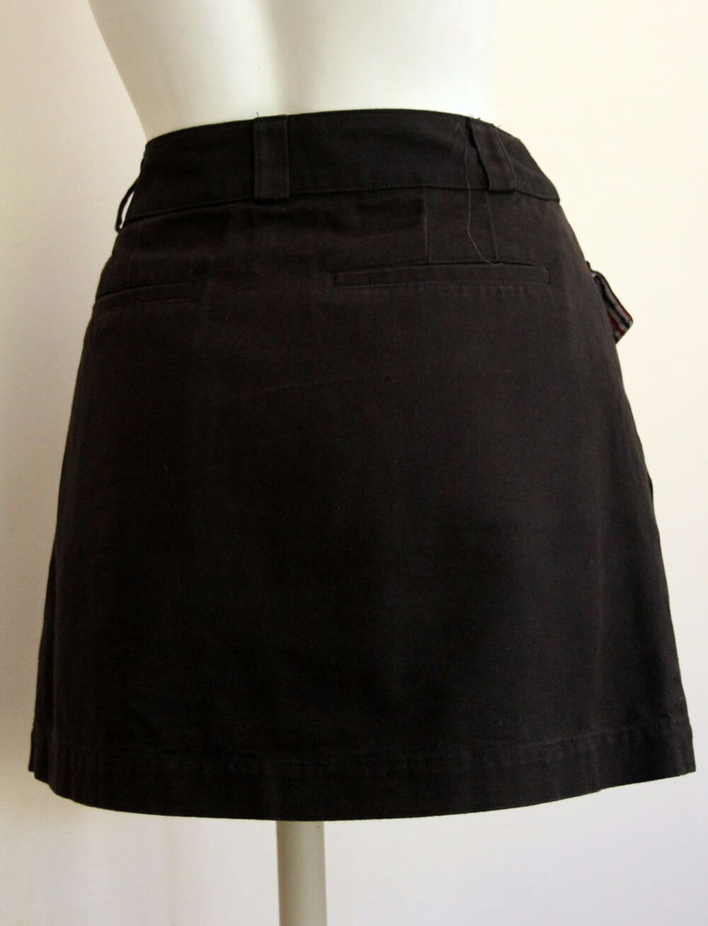 Jupe courte noire J.C de CASTELBALJAC T.36 Vêtements