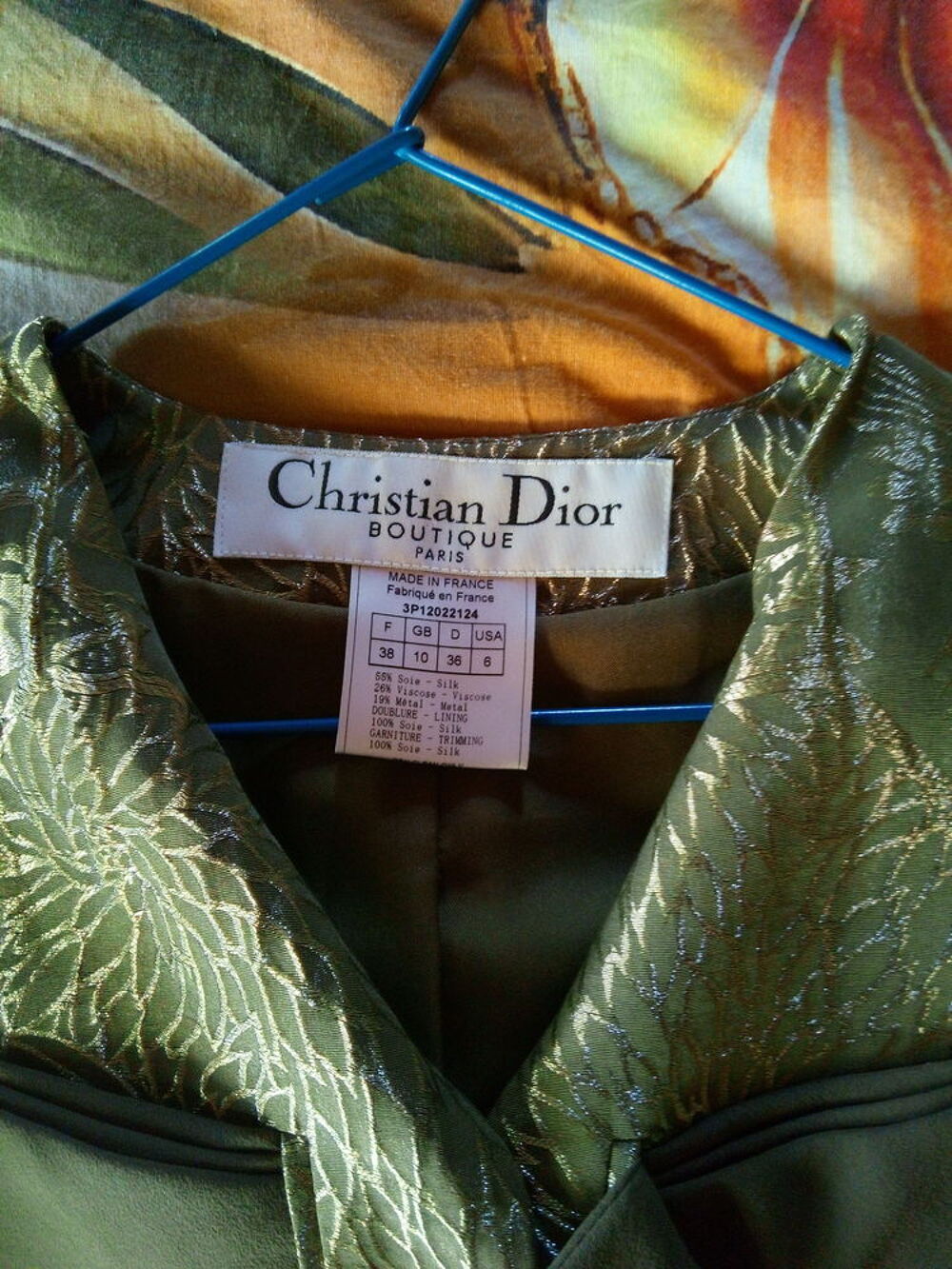 veste courte Christian Dior Vêtements