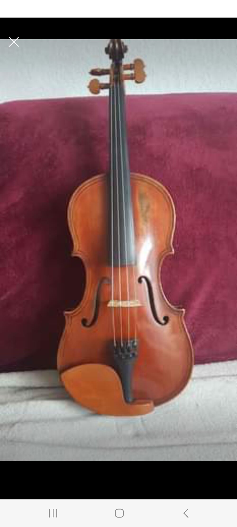 Violon Paolo maginie 1607 Instruments de musique