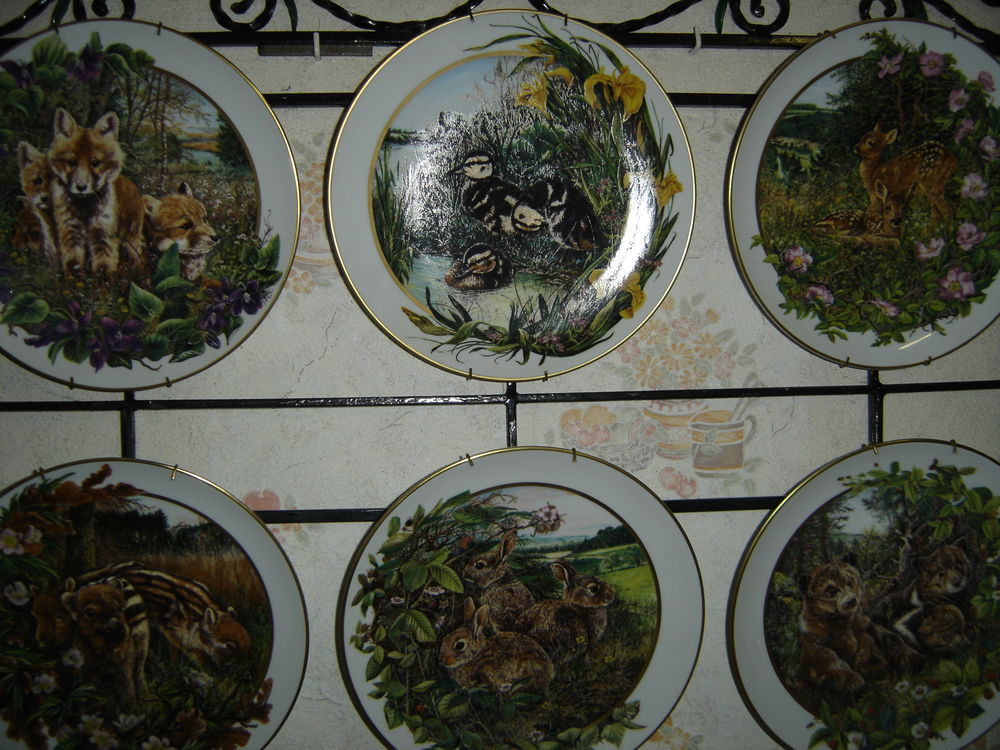 Assiettes M&eacute;dailler Franklin 