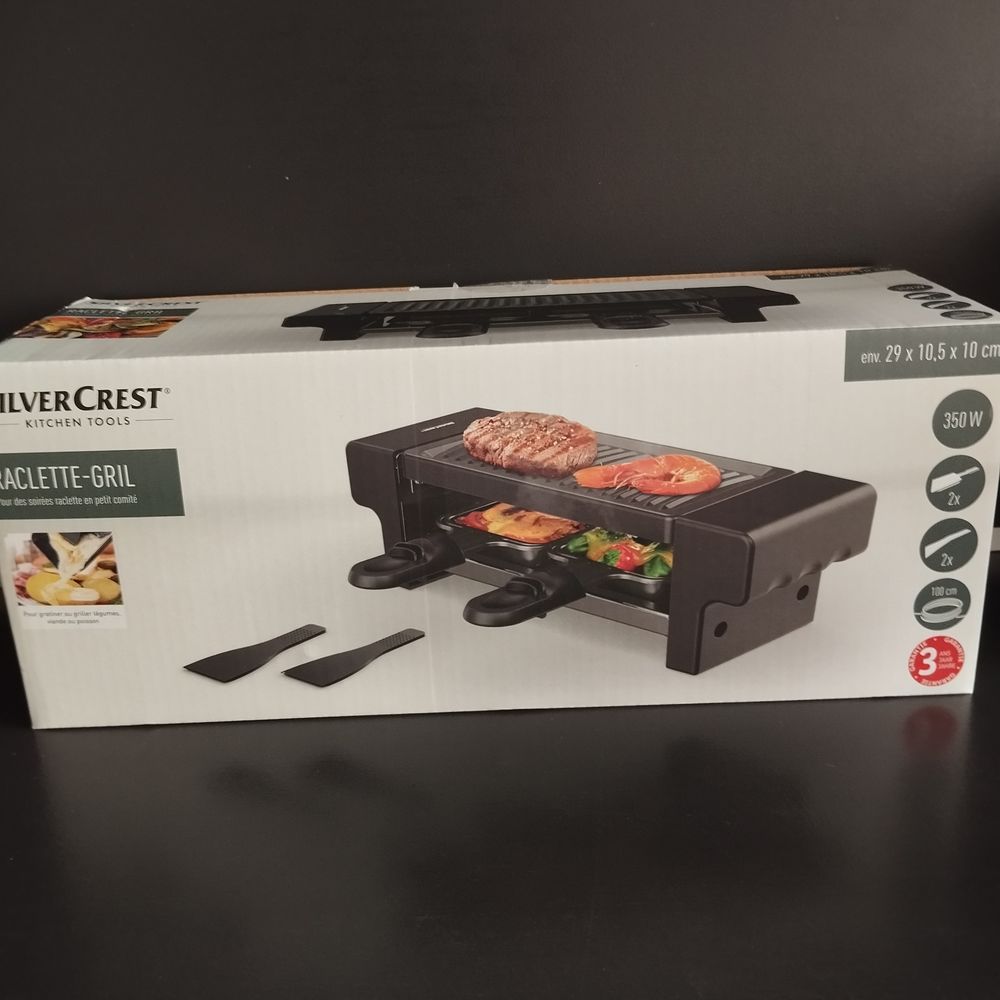 Raclette - gril pour 2 personnes Electroménager