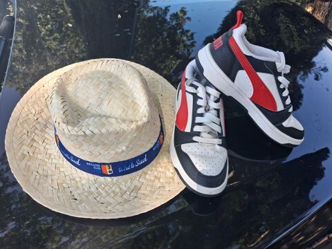 Puma blanches/noires/rouges €  Taille 36 €  Excellent état 15 Digne-les-Bains (04)