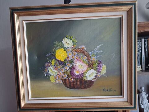 TABLEAU  Panier fleuri  35 Brou-sur-Chantereine (77)