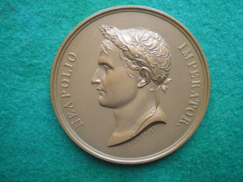 M�daille de N�apolio Imp�rator. Napol�on Empereur. 50 Caen (14)