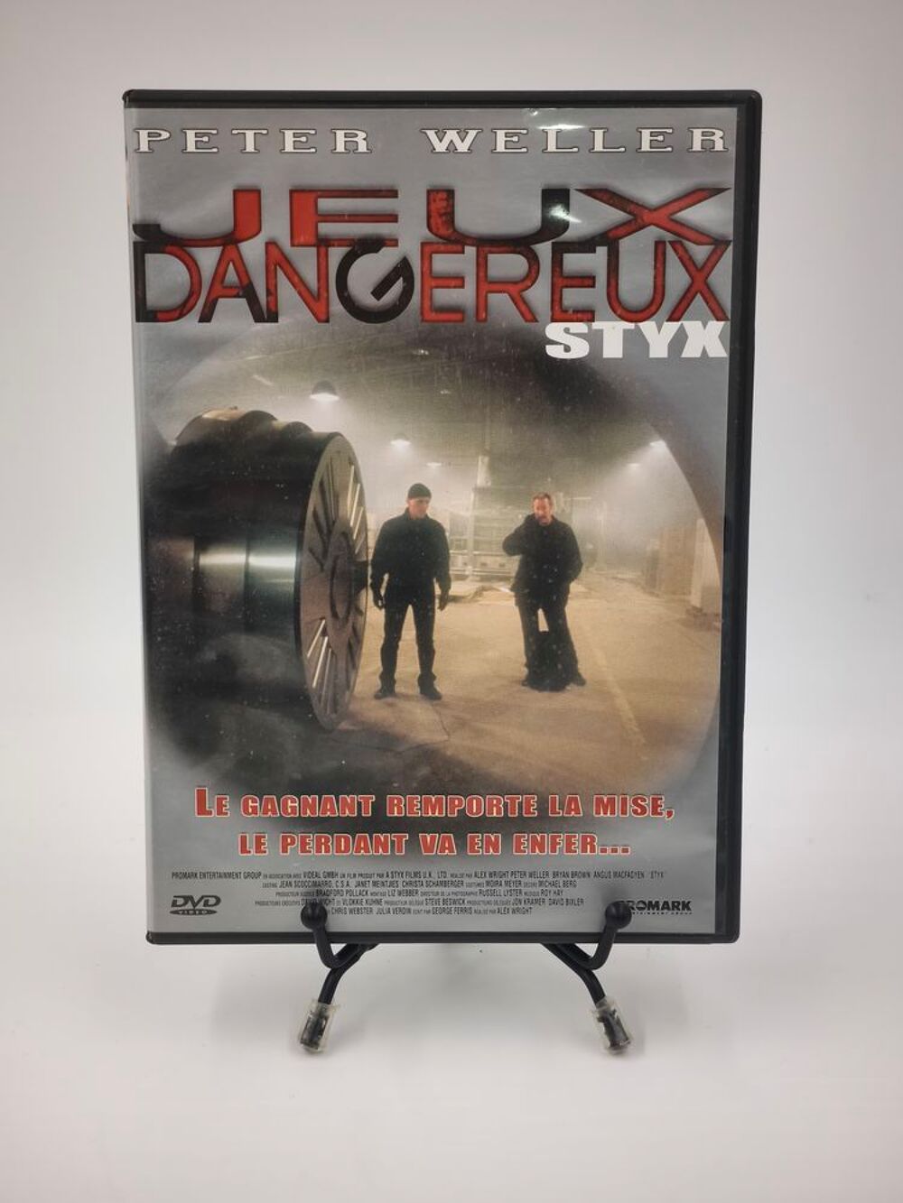 Film DVD Jeux dangereux (Styx) en boite DVD et blu-ray