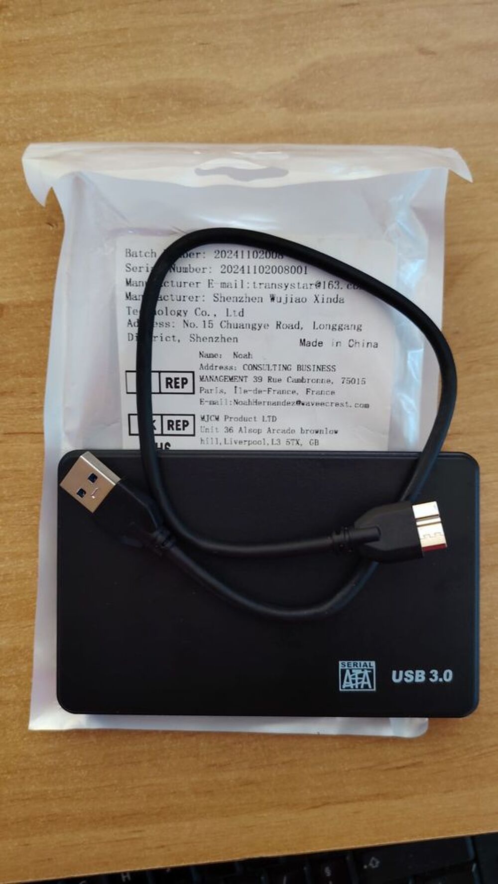 Disque dur interne HGST TRAVELSTAR Z7K500 320 Go SATA III (6 Mat�riel informatique