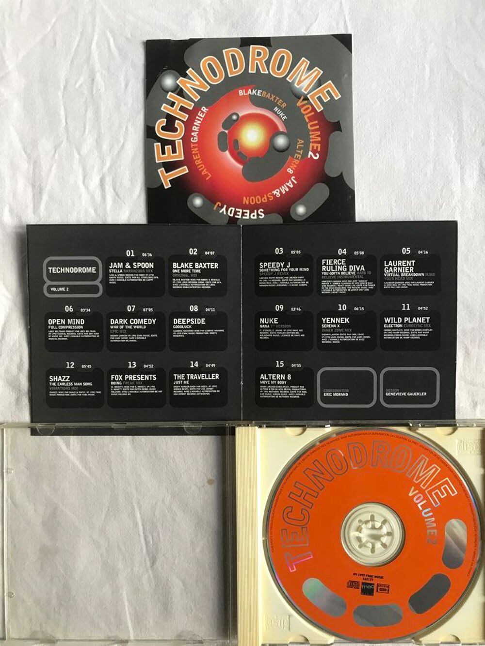 CD Technodrome - Volume 2 CD et vinyles
