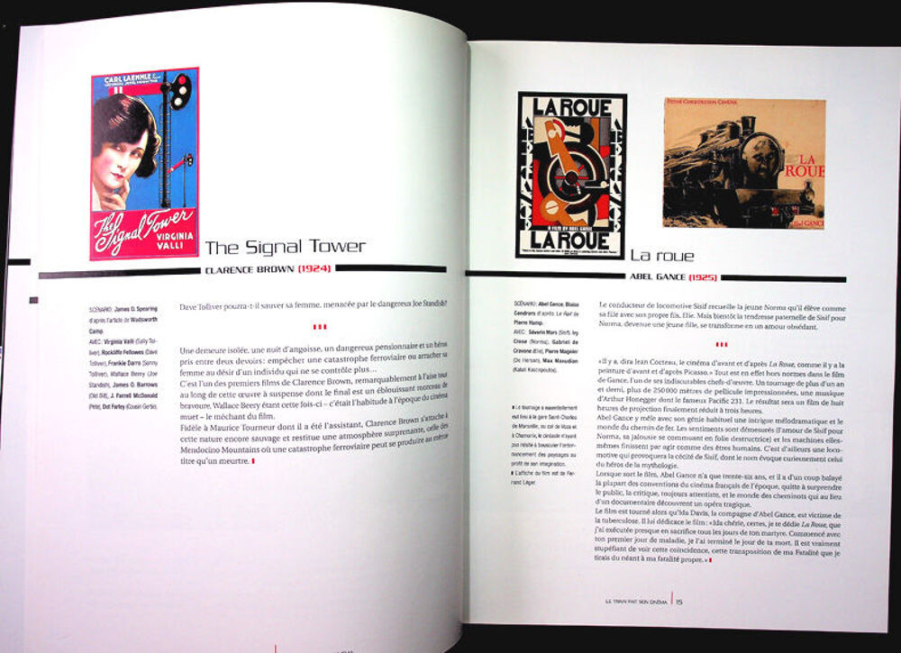 LE TRAIN FAIT SON CINEMA en 248 pages (Riveneuve Collection Livres et BD
