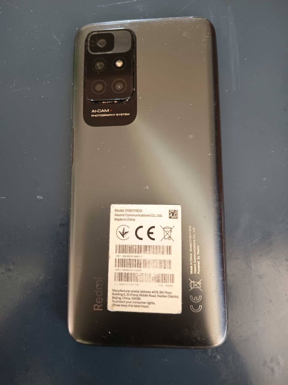 t&eacute;l&eacute;phone portable REDMI 10 super &eacute;tat petit prix Tlphones et tablettes
