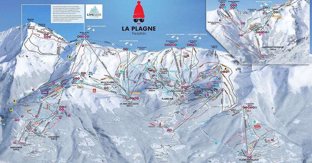   Appartement plein sud au 4me tage.. Rhne-Alpes, La Plagne (73210)