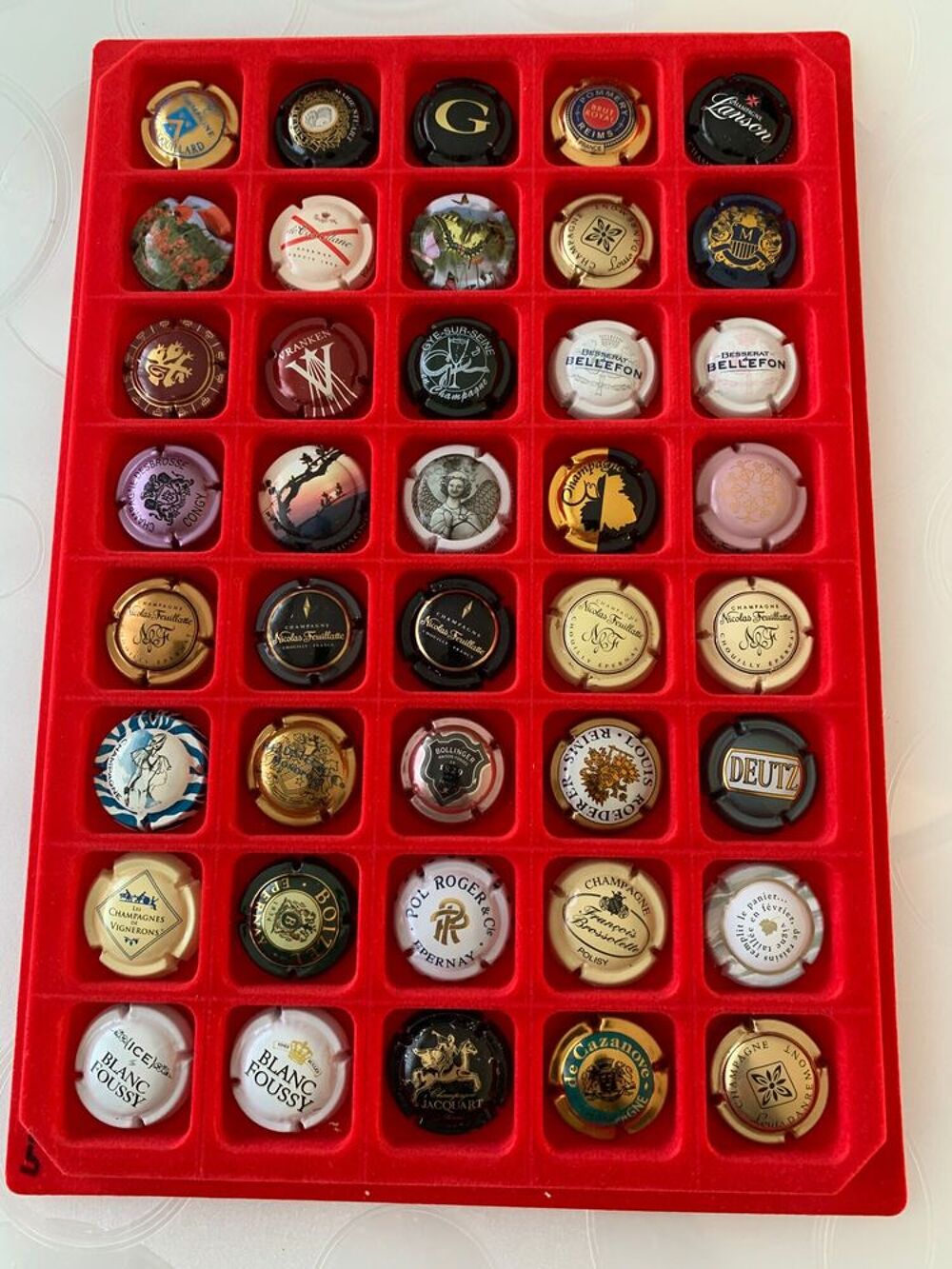 Capsules de champagne 