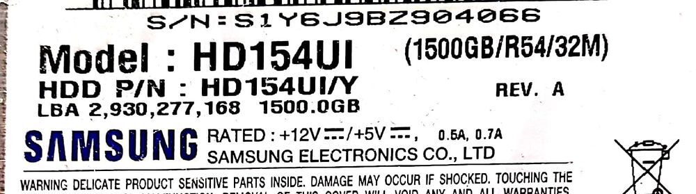 Carte m&egrave;re d1 disque dur SAMSUNG mont&eacute; sur multim&eacute;dia STOREX Matériel informatique