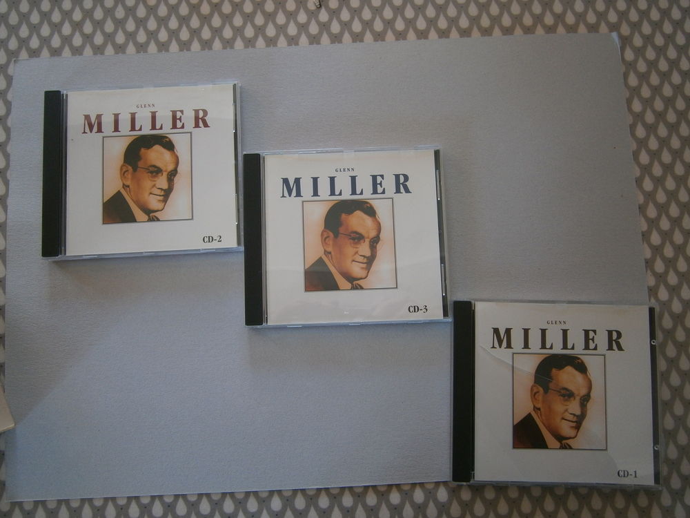 Coffret octobre 1996 3CD"GLENN MILLER" CD et vinyles