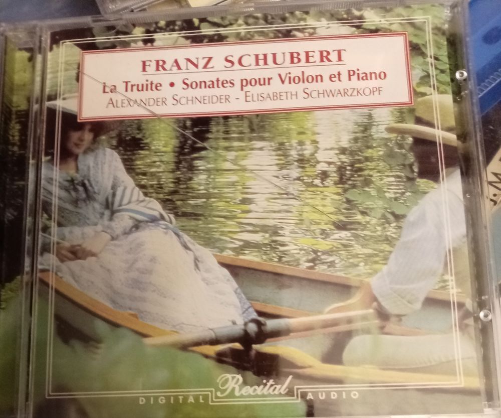FRANTZ SCHUBERT / LA TRUITE SONATES POUR VIOLON ET PIANO /CD CD et vinyles