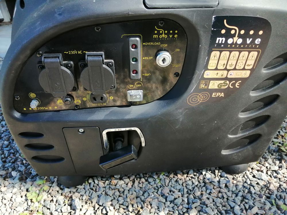 Groupe &eacute;lectrog&egrave;ne 2000W MOOVE R&eacute;f GE2000i neuf Bricolage