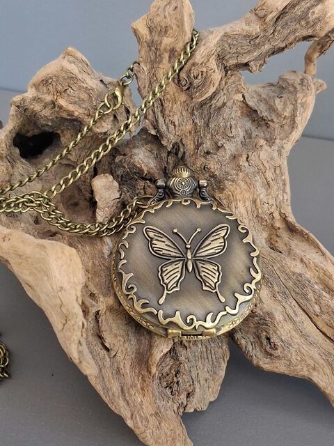 Belle montre de poche Papillon 0 Saint-Yrieix-sur-Charente (16)