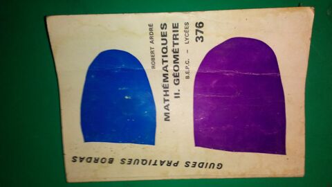 Livre Math�matiques G�om�trie - Edition Ancienne pour Lyc�e 0 Battrans (70)